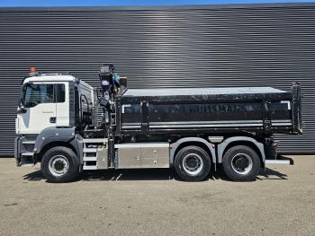 TGS 26.500 6X6 BB / Z CRANE + 2 SIDE TIPPER